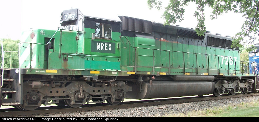NREX 7287, conductor's side view